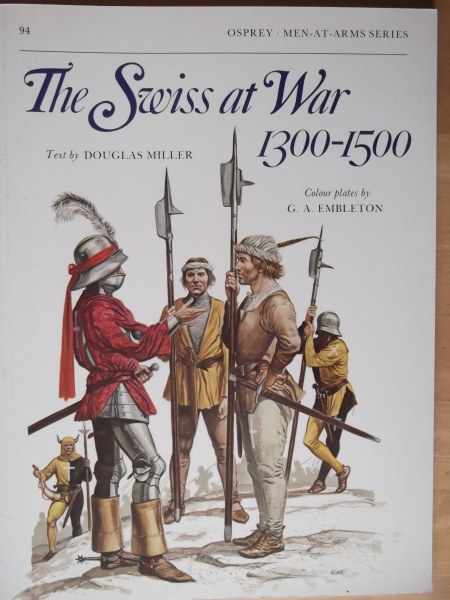 OSPREY Books 094. THE SWISS AT WAR 1300-1500 Sale items